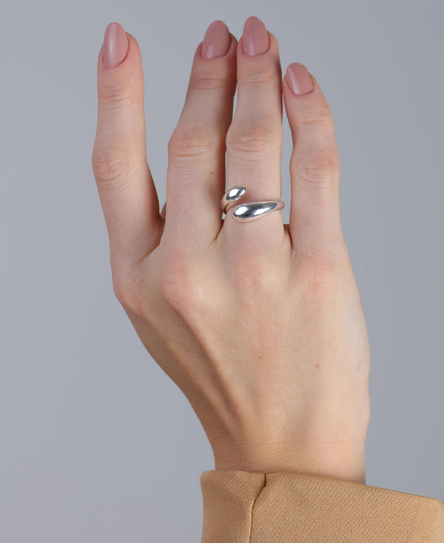 Anel Regulável Encontro Banhado