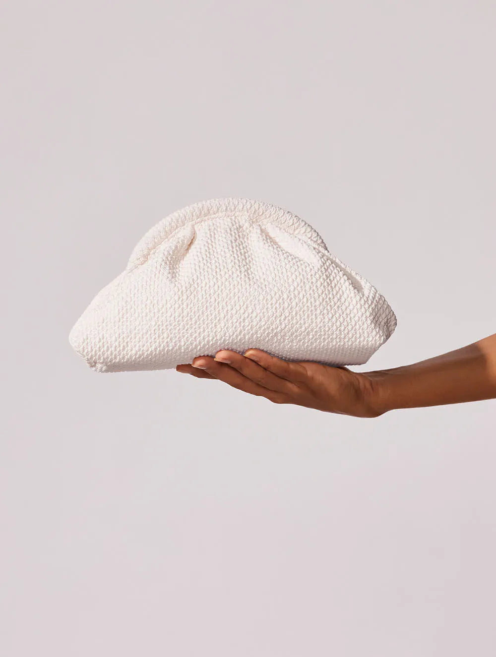 Bolsa Clutch com Textura Lune