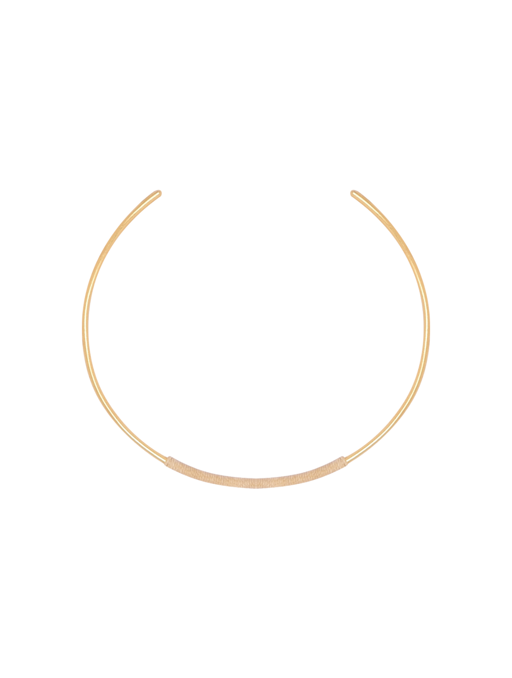 Colar de Metal Banhado